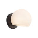 One Light Vanity<br /><span style="color:#4AB0CE;">Entrega: 4-10 dias en USA</span><br /><span style="color:#4AB0CE;font-size:60%;">PREGUNTE POR ENTREGA EN PANAMA</span><br />Collection: Willow<br />Finish: Matte Black/Opal Matte Glass