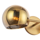 Alora - WV548217BGCP - Two Light Vanity - Willow - Brushed Gold/Copper Glass