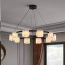 Lámpara Colgante Decorativa 8Xg9 Acabado Black.