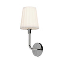 One Light Vanity<br /><span style="color:#4AB0CE;">Entrega: 4-10 dias en USA</span><br /><span style="color:#4AB0CE;font-size:60%;">PREGUNTE POR ENTREGA EN PANAMA</span><br />Collection: Plisse<br />Finish: Chrome/Opal Matte Glass