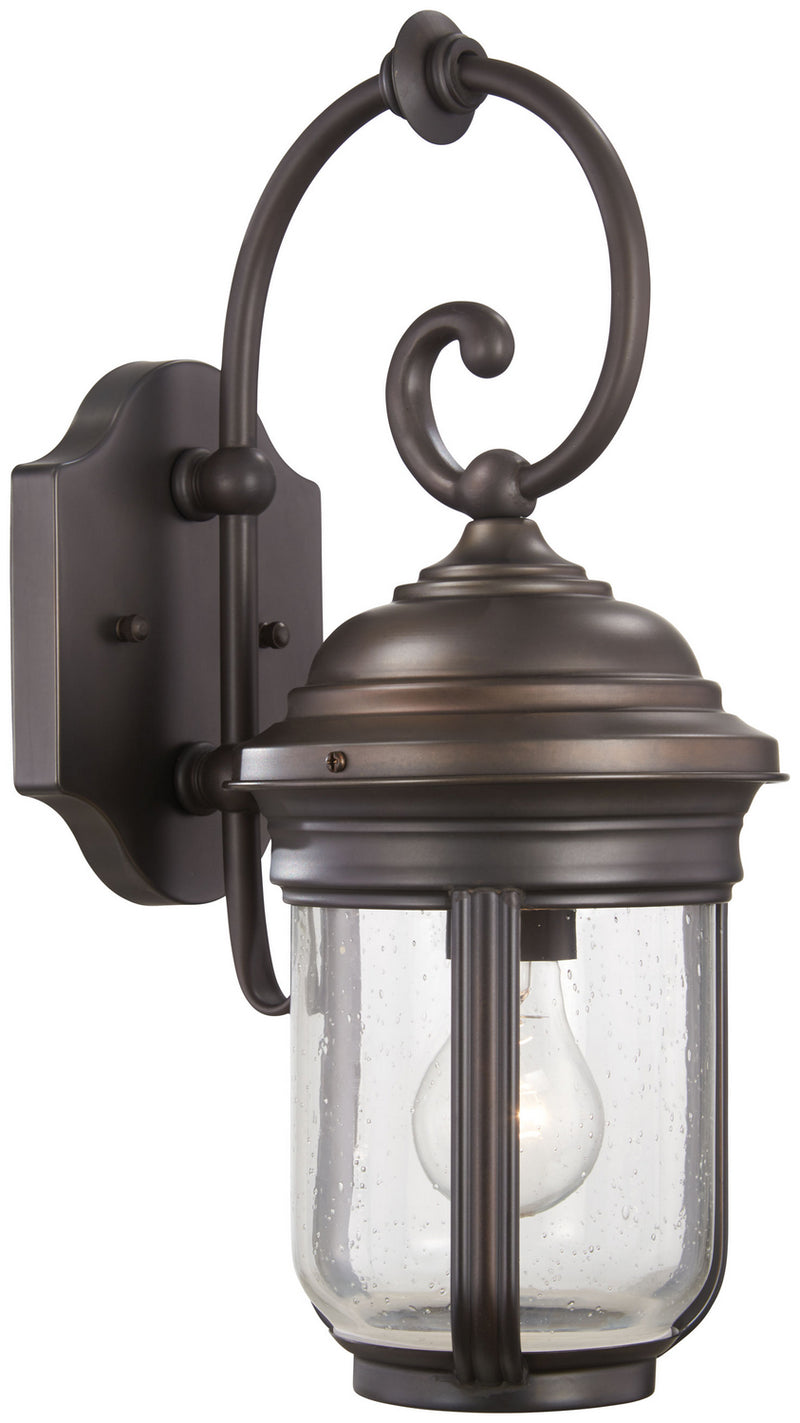 Minka-Lavery - 8817-57 - One Light Wall Mount - Amherst - Roman Bronze