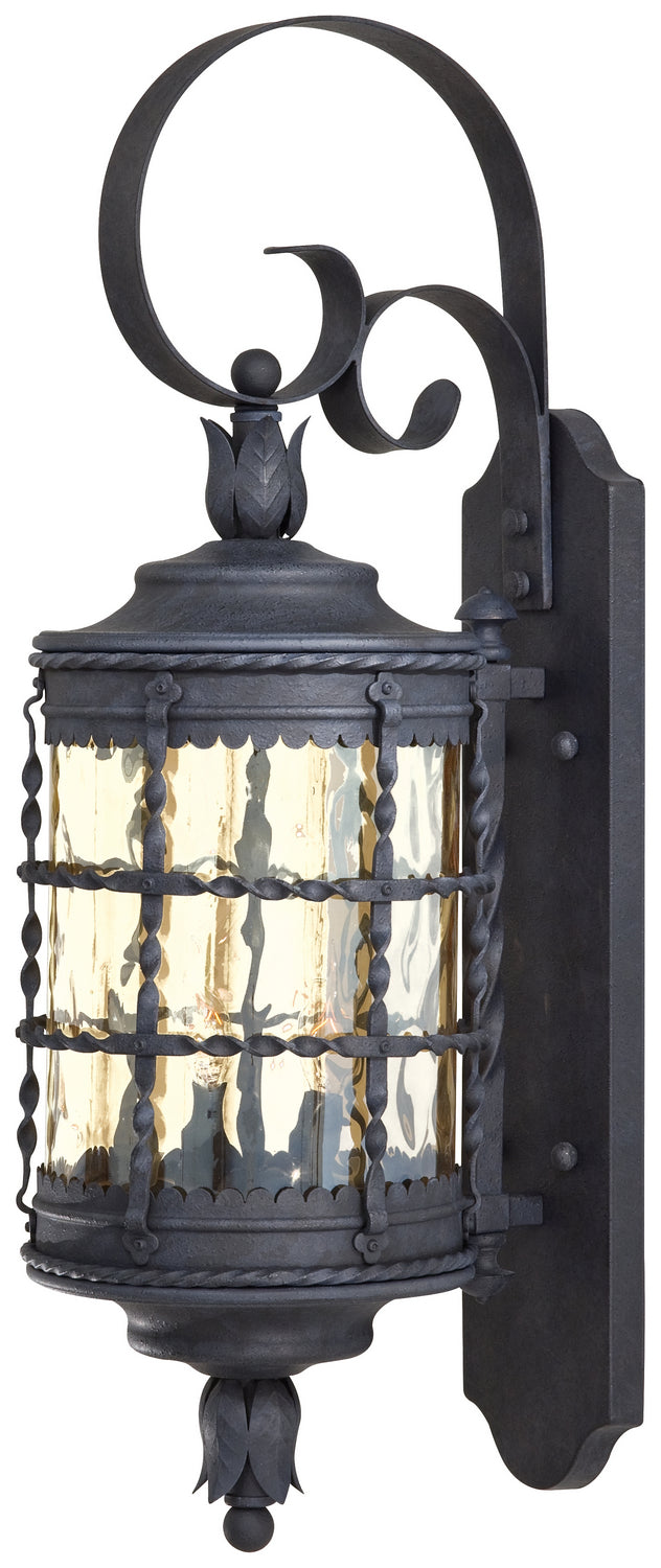 Minka-Lavery - 8881-A39 - Two Light Wall Mount - Mallorca - Spanish Iron