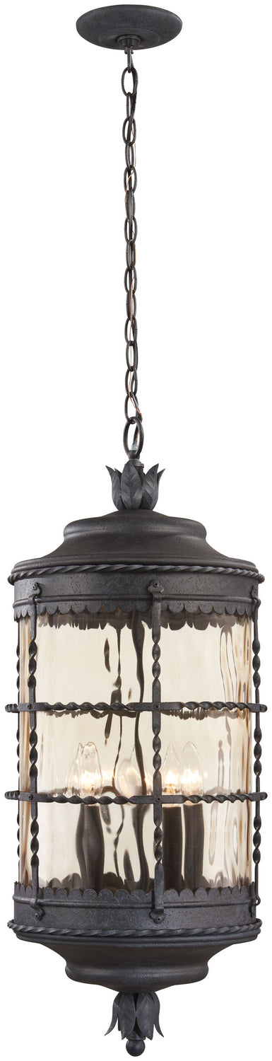 Minka-Lavery - 8884-A39 - Five Light Chain Hung - Mallorca - Spanish Iron