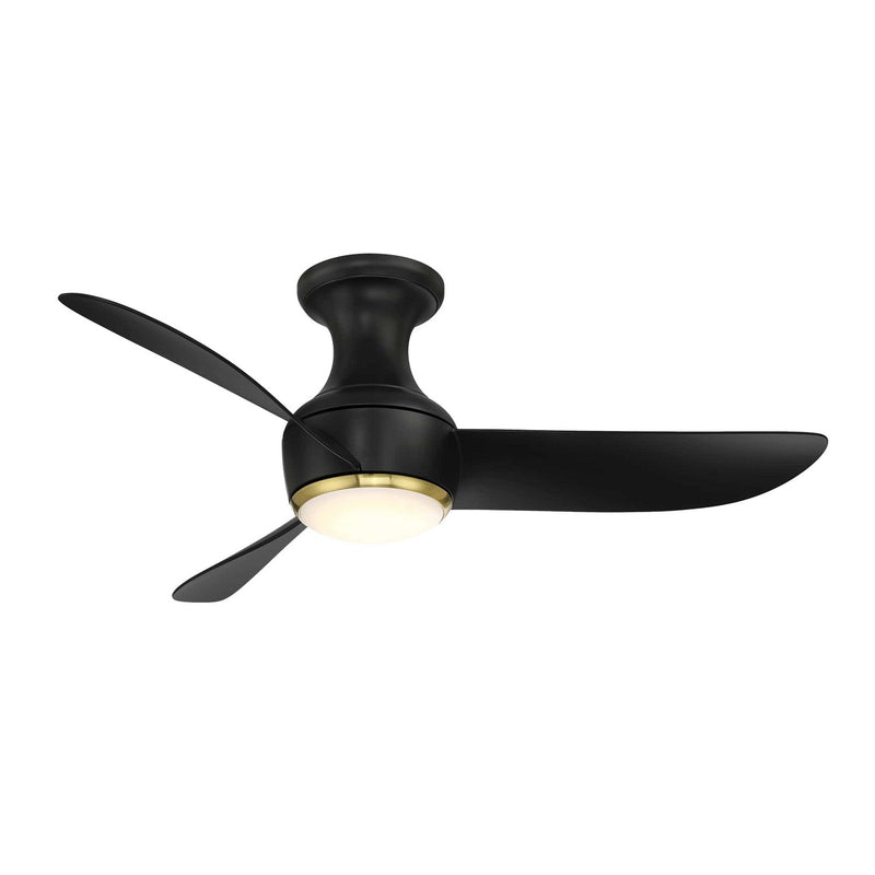 Modern Forms Fans - FH-W2203-44L27SBMB - 44"Ceiling Fan - Corona - Soft Brass/Matte Black