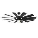 Modern Forms Fans - FR-W2201-65L-MB - 65"Ceiling Fan - Wynd Mill - Matte Black