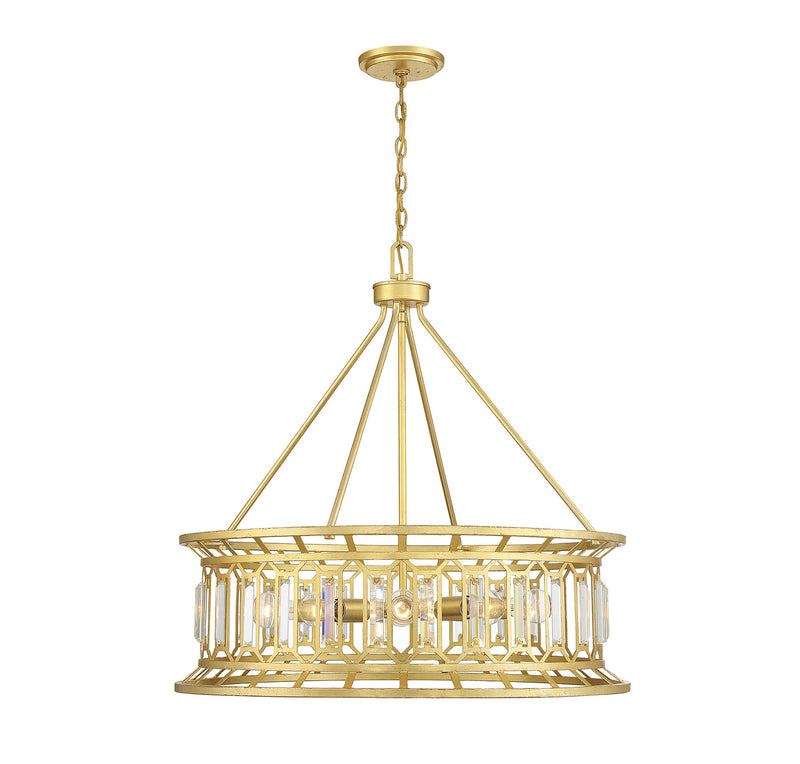 Eight Light Pendant<br /><span style="color: