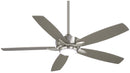 Minka Aire - F717L-BN/SL - 52"Ceiling Fan - Kelvyn - Brushed Nickel With Silver Blades