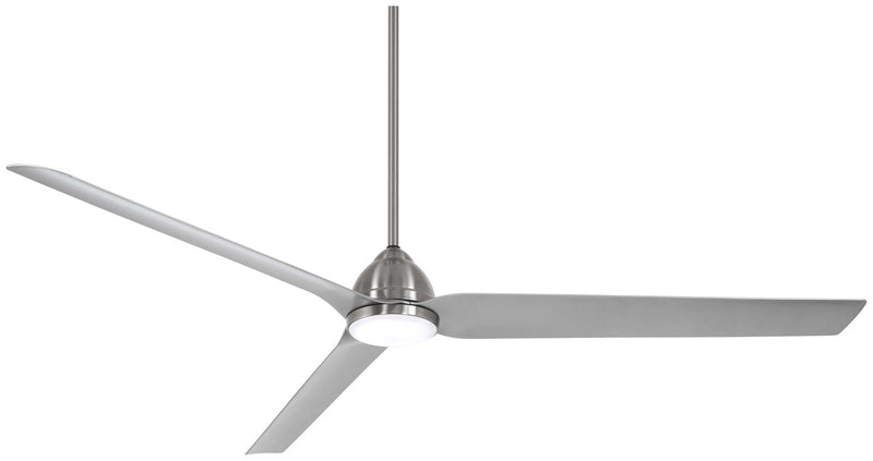 Minka Aire - F754L-BNW - 84"Ceiling Fan - Java Xtreme - Brushed Nickel Wet