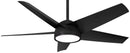 Minka Aire - F781L-CL - 58"Outdoor Ceiling Fan - Chubby - Coal