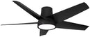 Minka Aire - F782L-CL - 58"Outdoor Ceiling Fan - Chubby II - Coal