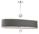 Metropolitan - N7329-613 - Six Light Island Pendant - Luxour - Polished Nickel