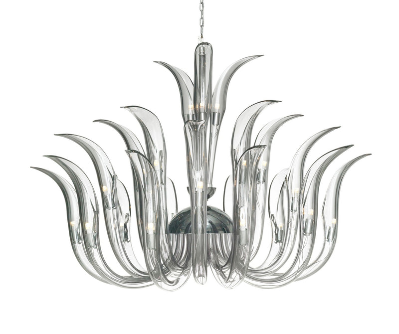 Metropolitan - N9423 - 23 Light Chandelier - Cisne - Polished Nickel