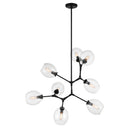 Eight Light Pendant<br /><span style="color:#4AB0CE;">Entrega: 4-10 dias en USA</span><br /><span style="color:#4AB0CE;font-size:60%;">PREGUNTE POR ENTREGA EN PANAMA</span><br />Collection: Nexpo<br />Finish: Coal Black