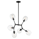 Six Light Pendant<br /><span style="color:#4AB0CE;">Entrega: 4-10 dias en USA</span><br /><span style="color:#4AB0CE;font-size:60%;">PREGUNTE POR ENTREGA EN PANAMA</span><br />Collection: Nexpo<br />Finish: Coal Black