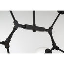 George Kovacs - P1366-66A - Six Light Pendant - Nexpo - Coal Black