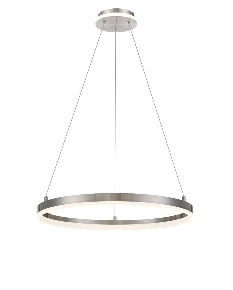 George Kovacs - P1911-084-L - LED Pendant - Recovery - Brushed Nickel