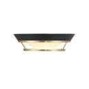 LED Flush Mount<br /><span style="color:#4AB0CE;">Entrega: 4-10 dias en USA</span><br /><span style="color:#4AB0CE;font-size:60%;">PREGUNTE POR ENTREGA EN PANAMA</span><br />Collection: Beam Me Up!<br />Finish: Coal And Satin Brass
