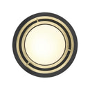 LED Flush Mount<br /><span style="color:#4AB0CE;">Entrega: 4-10 dias en USA</span><br /><span style="color:#4AB0CE;font-size:60%;">PREGUNTE POR ENTREGA EN PANAMA</span><br />Collection: Beam Me Up!<br />Finish: Coal And Satin Brass