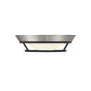 LED Flush Mount<br /><span style="color:#4AB0CE;">Entrega: 4-10 dias en USA</span><br /><span style="color:#4AB0CE;font-size:60%;">PREGUNTE POR ENTREGA EN PANAMA</span><br />Collection: Beam Me Up!<br />Finish: Brushed Nickel and Coal Highlights