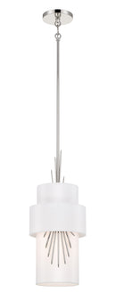George Kovacs - P5391-613 - One Light Mini Pendant - Gramercy by Robin Baron - Polished Nickel
