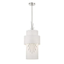 One Light Mini Pendant<br /><span style="color:#4AB0CE;">Entrega: 17-18 semanas en USA</span><br /><span style="color:#4AB0CE;font-size:60%;">PREGUNTE POR ENTREGA EN PANAMA</span><br />Collection: Gramercy by Robin Baron<br />Finish: Polished Nickel