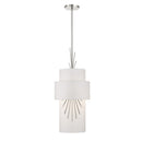 One Light Mini Pendant<br /><span style="color:#4AB0CE;">Entrega: 17-18 semanas en USA</span><br /><span style="color:#4AB0CE;font-size:60%;">PREGUNTE POR ENTREGA EN PANAMA</span><br />Collection: Gramercy by Robin Baron<br />Finish: Polished Nickel