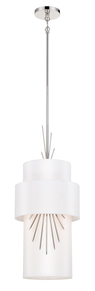 George Kovacs - P5392-613 - One Light Mini Pendant - Gramercy by Robin Baron - Polished Nickel
