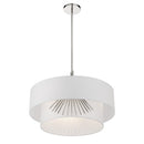George Kovacs - P5393-613 - Three Light Pendant - Gramercy by Robin Baron - Polished Nickel