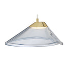 George Kovacs - P5401-718-L - LED Mini Pendant - Sneer - Coal And Sun Gold