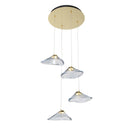 LED Pendant<br /><span style="color:#4AB0CE;">Entrega: 4-10 dias en USA</span><br /><span style="color:#4AB0CE;font-size:60%;">PREGUNTE POR ENTREGA EN PANAMA</span><br />Collection: Sneer<br />Finish: Coal And Sun Gold