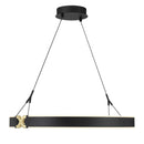 LED Pendant<br /><span style="color:#4AB0CE;">Entrega: 4-10 dias en USA</span><br /><span style="color:#4AB0CE;font-size:60%;">PREGUNTE POR ENTREGA EN PANAMA</span><br />Collection: Recovery X<br />Finish: Coal And Satin Brass
