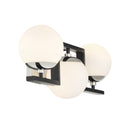 George Kovacs - P5423-572 - Three Light Bath - Alluria ll - Polished Nickel And Coal