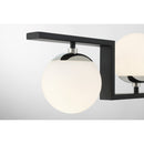 George Kovacs - P5425-572 - Five Light Island Pendant - Alluria ll - Polished Nickel And Coal