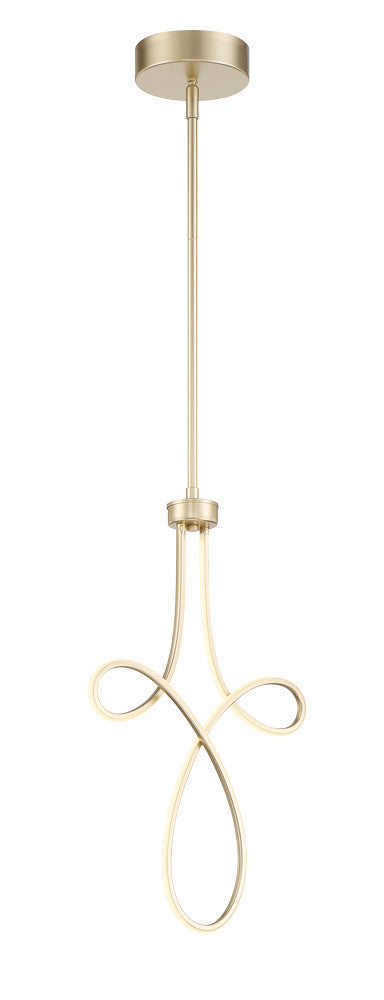 George Kovacs - P5431-697-L - LED Mini Pendant - Astor - Soft Gold