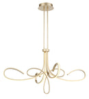 George Kovacs - P5437-697-L - LED Chandelier - Astor by Robin Baron - Soft Gold