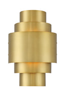 Minka-Lavery - 2532-695 - Two Light Wall Sconce - SpyGlass Terrace - Soft Brass