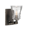 Minka-Lavery - 2731-709 - One Light Bath - Graham Avenue - Smoked Iron And Brushed Nickel