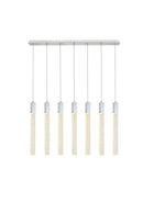 Elegant Lighting - 2066S42C - Seven Light Pendant - Weston - Chrome