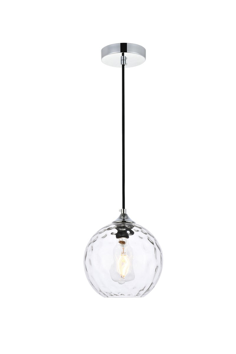Elegant Lighting - LD2281C - One Light Pendant - Cashel - Chrome