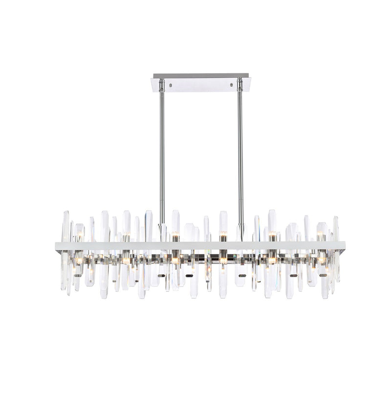 Elegant Lighting - 2200G42C - 24 Light Chandelier - Serena - Chrome