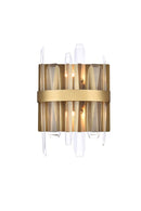 Elegant Lighting - 2200W8SG - Two Light Bath Sconce - Serena - Satin Gold