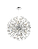 Elegant Lighting - 2500D32C - 18 Light Pendant - Vera - Chrome