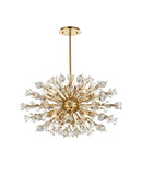 Elegant Lighting - 2500D36SG - 24 Light Pendant - Vera - Gold