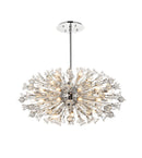 Elegant Lighting - 2500D42C - 38 Light Pendant - Vera - Chrome