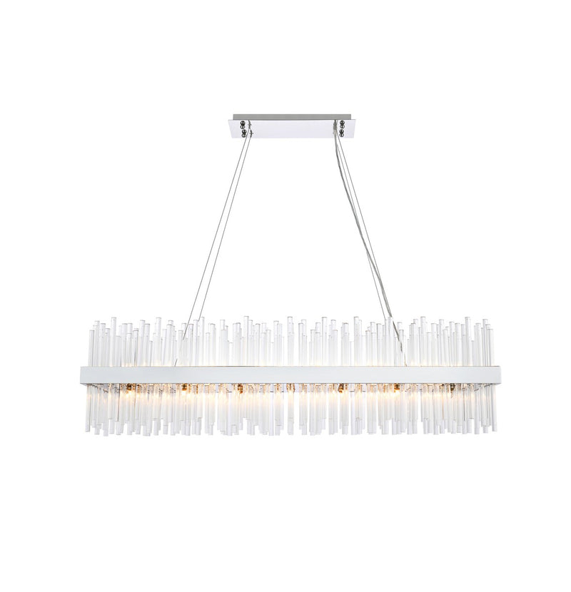 Elegant Lighting - 3000G48C - 28 Light Chandelier - Dallas - Chrome