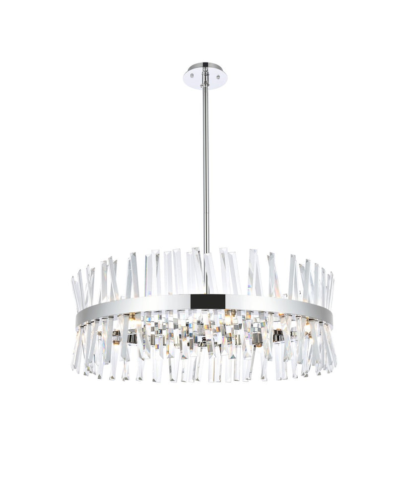 Elegant Lighting - 6200D32C - 16 Light Chandelier - Serephina - Chrome