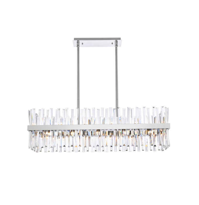 Elegant Lighting - 6200G42C - 24 Light Chandelier - Serephina - Chrome