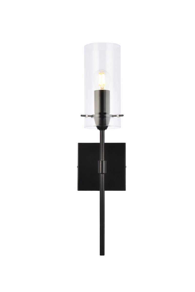 Elegant Lighting - LD2361BK - One Light Wall Sconce - Elsreth - Black