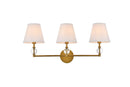 Elegant Lighting - LD7023W24BR - Three Light Bath - Bethany - Brass