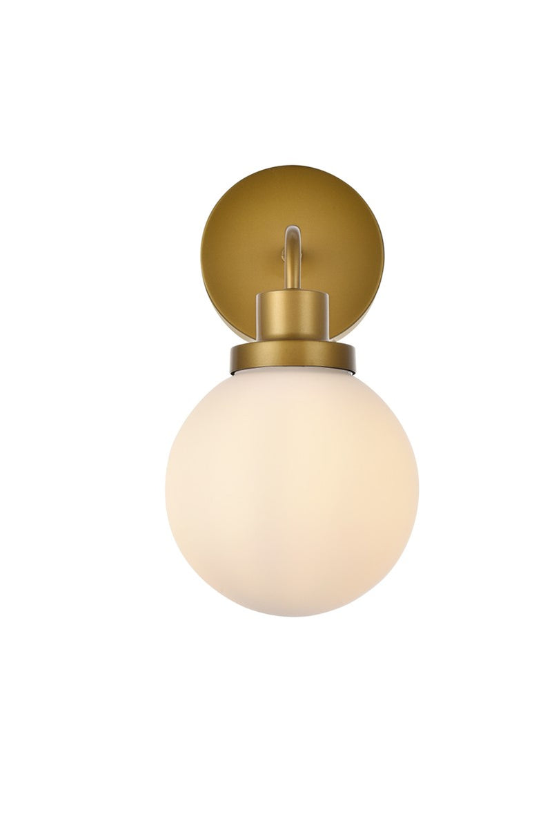 Elegant Lighting - LD7030W8BR - One Light Bath - Hanson - Brass